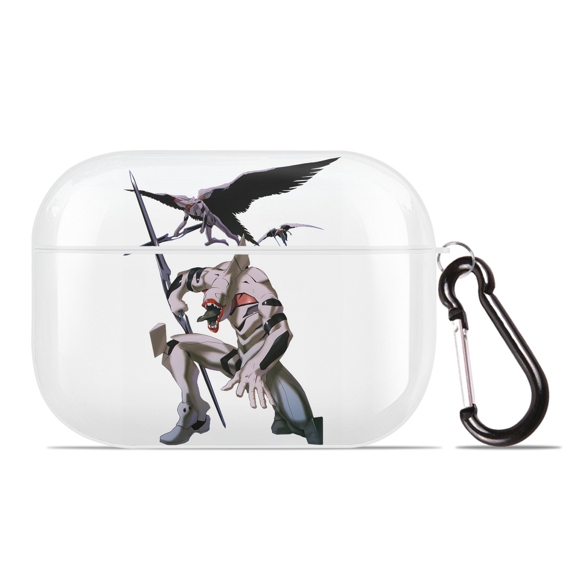 （画像用） EVA 新世紀エヴァンゲリオン 【AirPods Pro用】ハードシェル保護ケース 耐衝撃・防指紋・カラビナ付き商品仕様