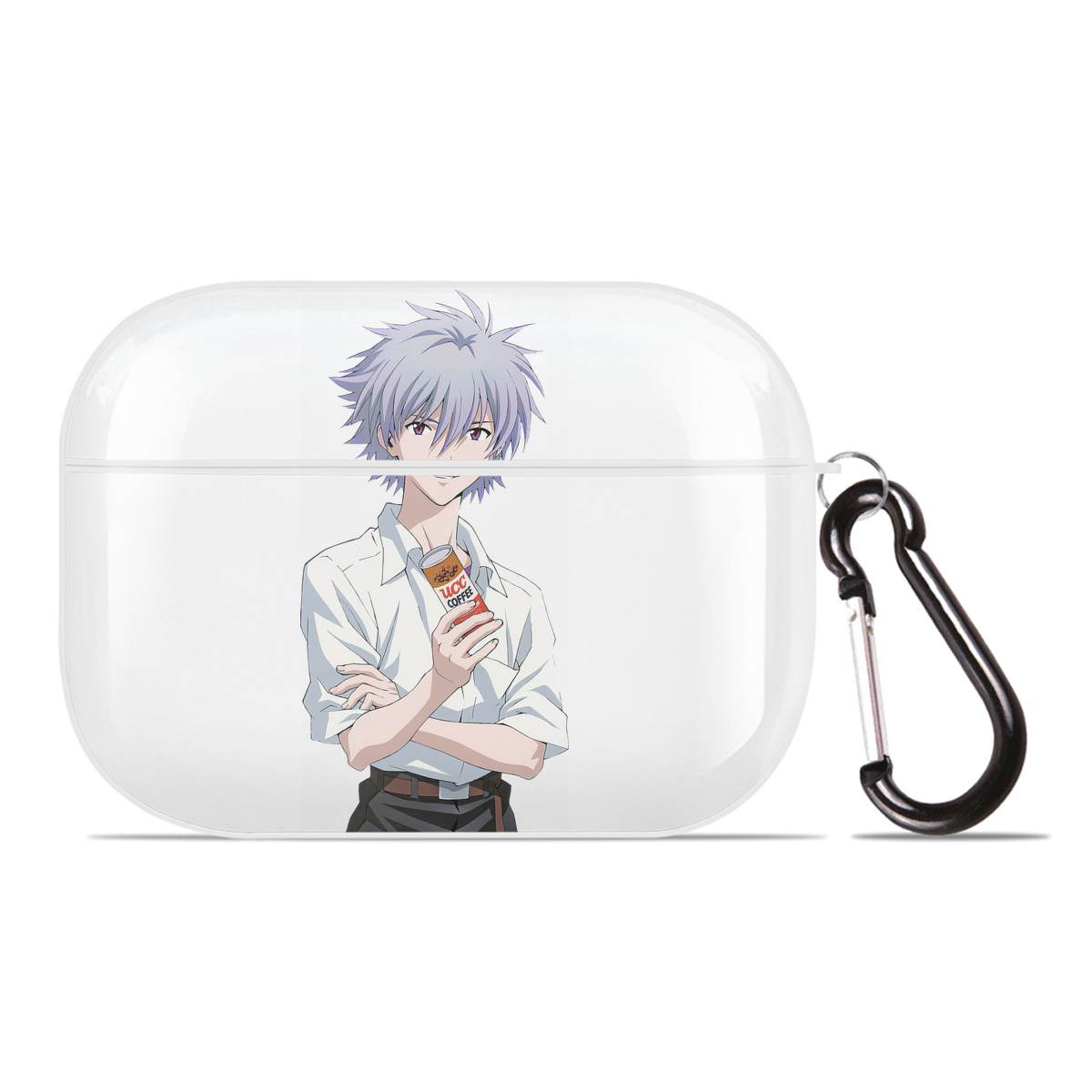 （画像用） EVA 新世紀エヴァンゲリオン 【AirPods Pro用】ハードシェル保護ケース 耐衝撃・防指紋・カラビナ付き商品仕様