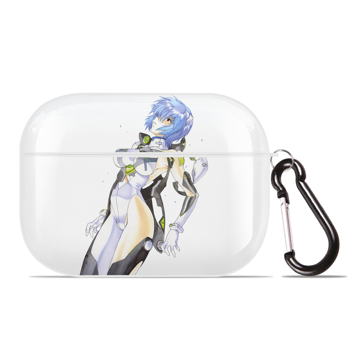 （画像用） EVA 新世紀エヴァンゲリオン 【AirPods Pro用】ハードシェル保護ケース 耐衝撃・防指紋・カラビナ付き商品仕様