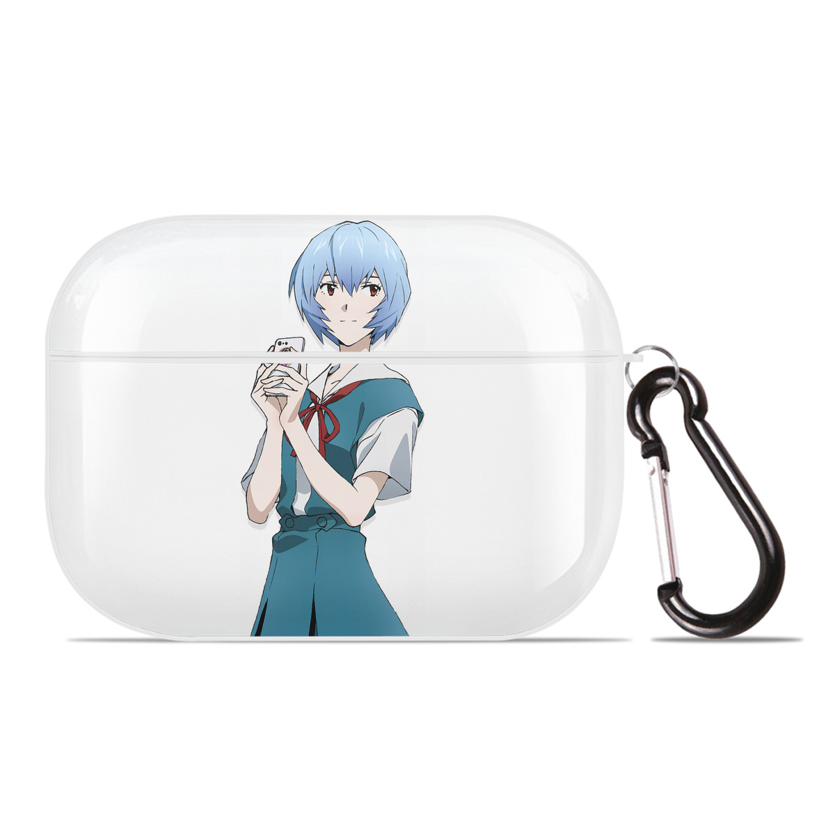 （画像用） EVA 新世紀エヴァンゲリオン 【AirPods Pro用】ハードシェル保護ケース 耐衝撃・防指紋・カラビナ付き商品仕様