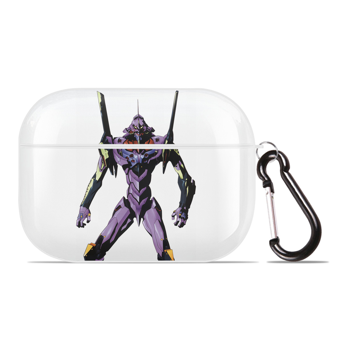 （画像用） EVA 新世紀エヴァンゲリオン 【AirPods Pro用】ハードシェル保護ケース 耐衝撃・防指紋・カラビナ付き商品仕様
