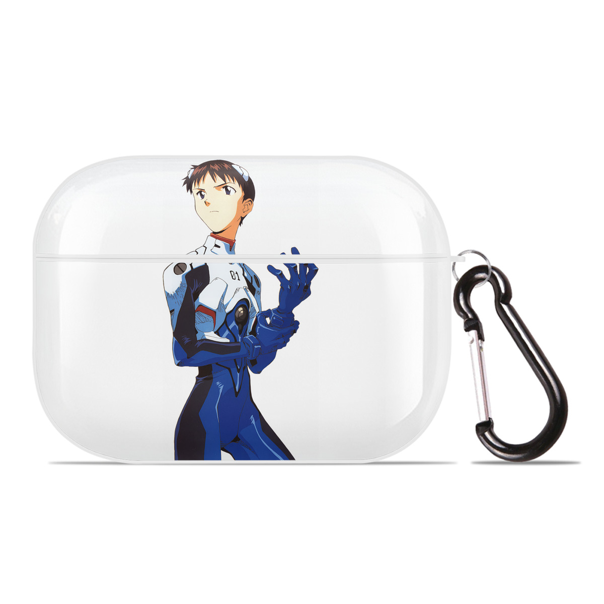（画像用） EVA 新世紀エヴァンゲリオン 【AirPods Pro用】ハードシェル保護ケース 耐衝撃・防指紋・カラビナ付き商品仕様