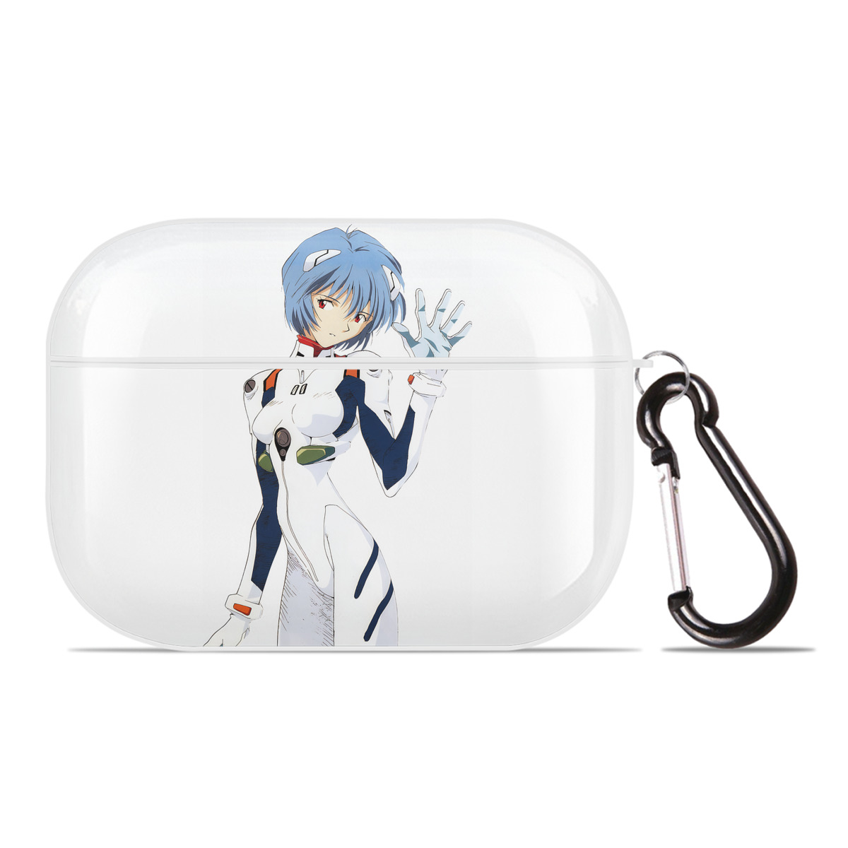 （画像用） EVA 新世紀エヴァンゲリオン 【AirPods Pro用】ハードシェル保護ケース 耐衝撃・防指紋・カラビナ付き商品仕様
