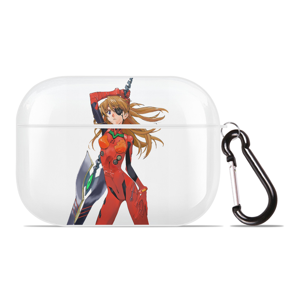 （画像用） EVA 新世紀エヴァンゲリオン 【AirPods Pro用】ハードシェル保護ケース 耐衝撃・防指紋・カラビナ付き商品仕様