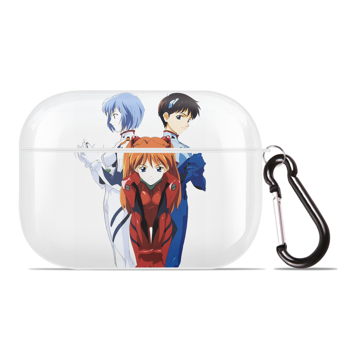 （画像用） EVA 新世紀エヴァンゲリオン 【AirPods Pro用】ハードシェル保護ケース 耐衝撃・防指紋・カラビナ付き商品仕様