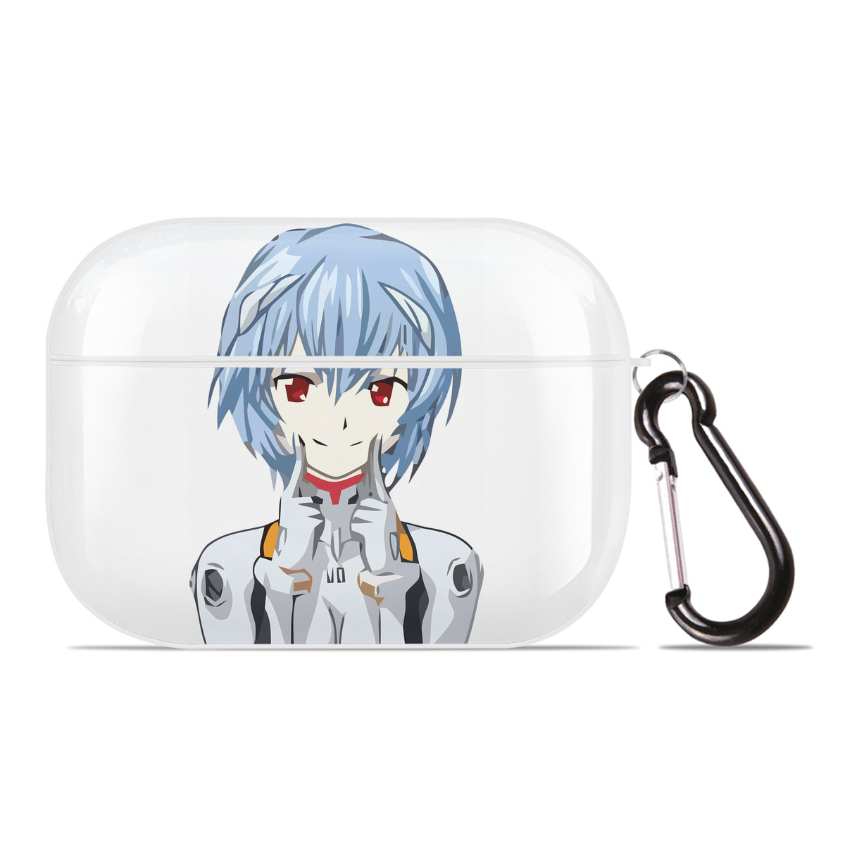 （画像用） EVA 新世紀エヴァンゲリオン 【AirPods Pro用】ハードシェル保護ケース 耐衝撃・防指紋・カラビナ付き商品仕様