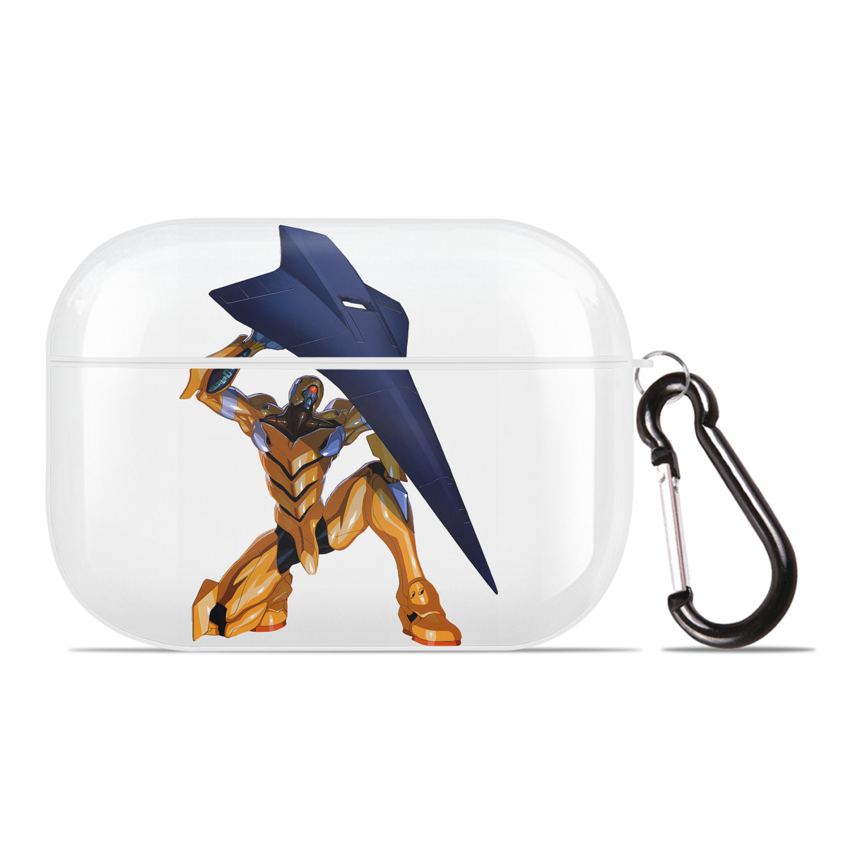 （画像用） EVA 新世紀エヴァンゲリオン 【AirPods Pro用】ハードシェル保護ケース 耐衝撃・防指紋・カラビナ付き商品仕様