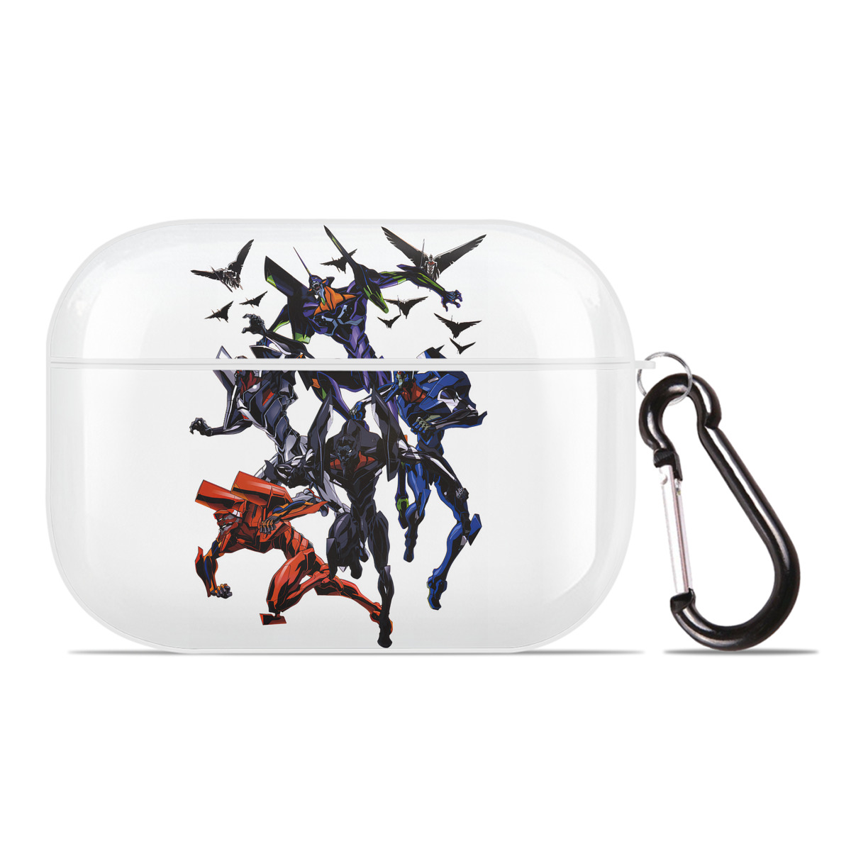 （画像用） EVA 新世紀エヴァンゲリオン 【AirPods Pro用】ハードシェル保護ケース 耐衝撃・防指紋・カラビナ付き商品仕様