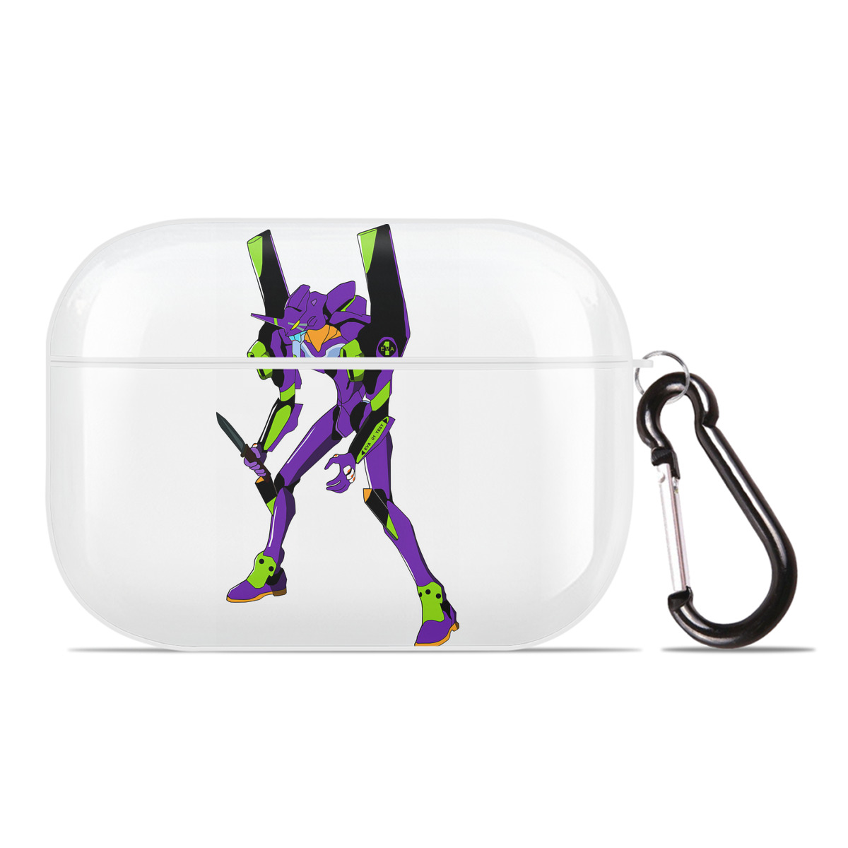 （画像用） EVA 新世紀エヴァンゲリオン 【AirPods Pro用】ハードシェル保護ケース 耐衝撃・防指紋・カラビナ付き商品仕様