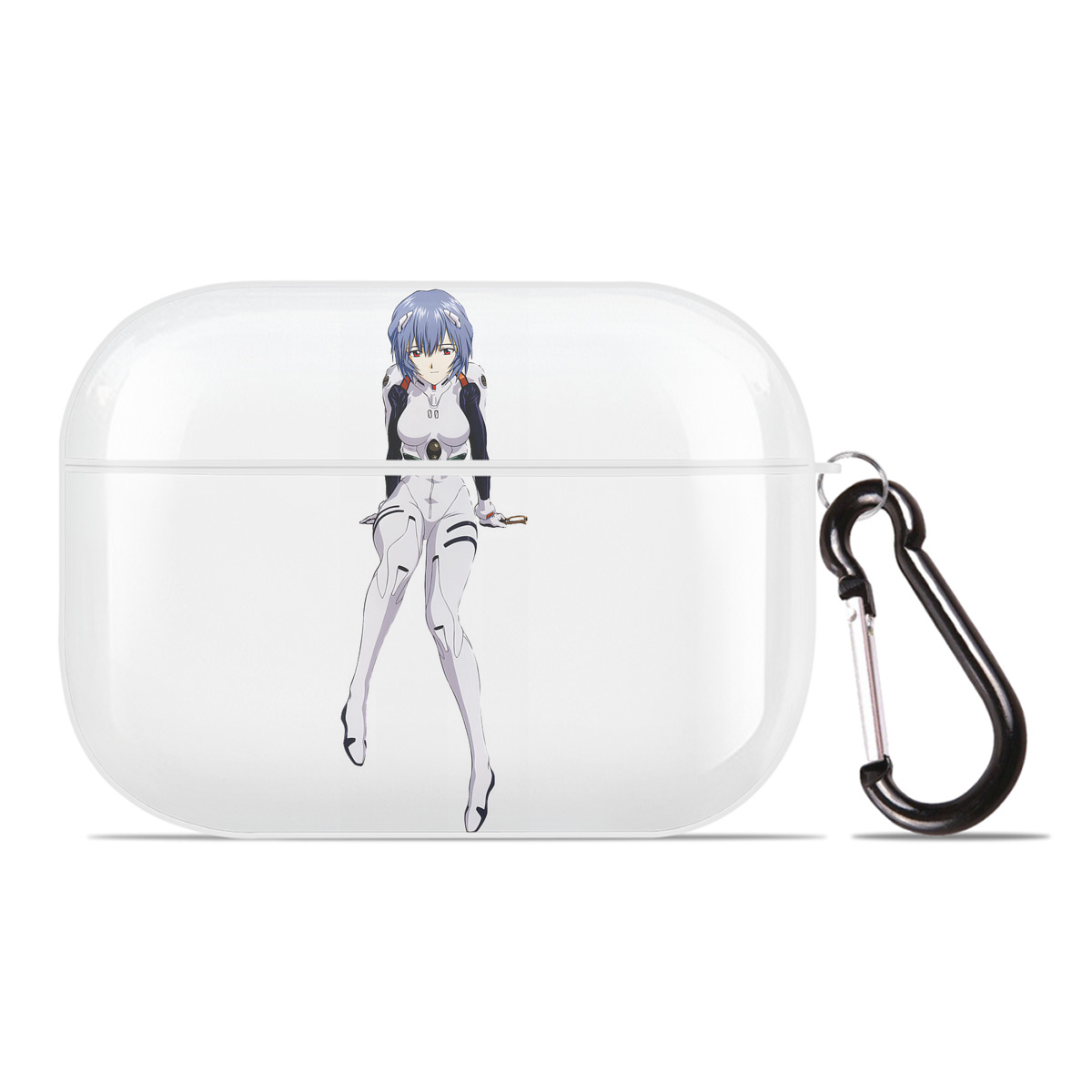 （画像用） EVA 新世紀エヴァンゲリオン 【AirPods Pro用】ハードシェル保護ケース 耐衝撃・防指紋・カラビナ付き商品仕様