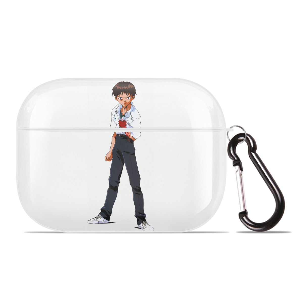 （画像用） EVA 新世紀エヴァンゲリオン 【AirPods Pro用】ハードシェル保護ケース 耐衝撃・防指紋・カラビナ付き商品仕様