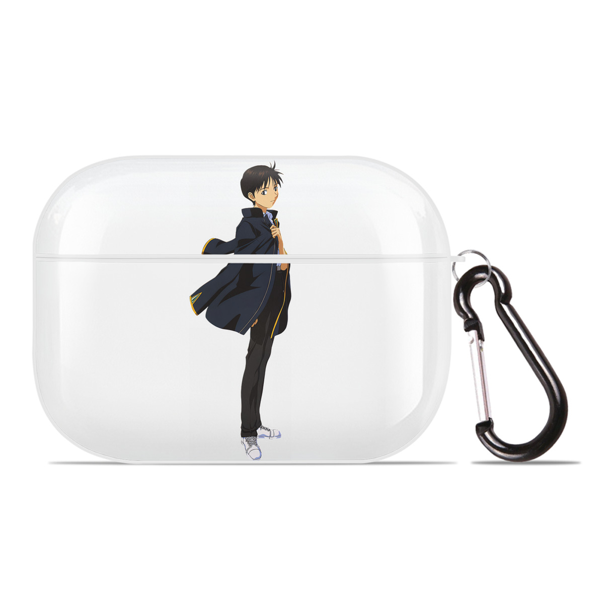 （画像用） EVA 新世紀エヴァンゲリオン 【AirPods Pro用】ハードシェル保護ケース 耐衝撃・防指紋・カラビナ付き商品仕様