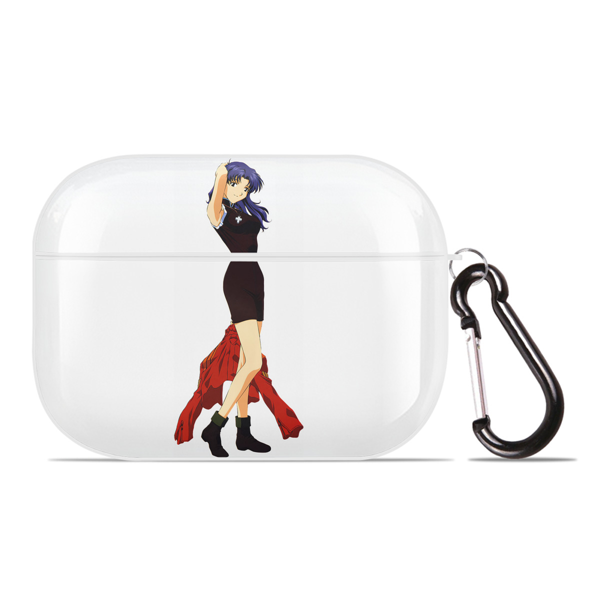 （画像用） EVA 新世紀エヴァンゲリオン 【AirPods Pro用】ハードシェル保護ケース 耐衝撃・防指紋・カラビナ付き商品仕様