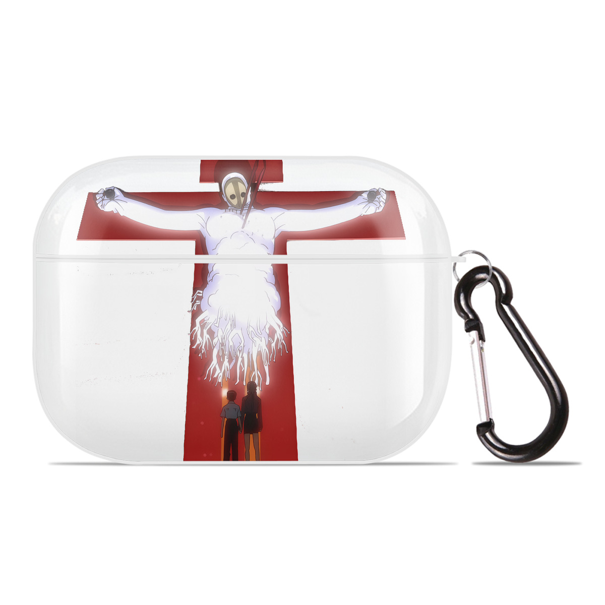 （画像用） EVA 新世紀エヴァンゲリオン 【AirPods Pro用】ハードシェル保護ケース 耐衝撃・防指紋・カラビナ付き商品仕様