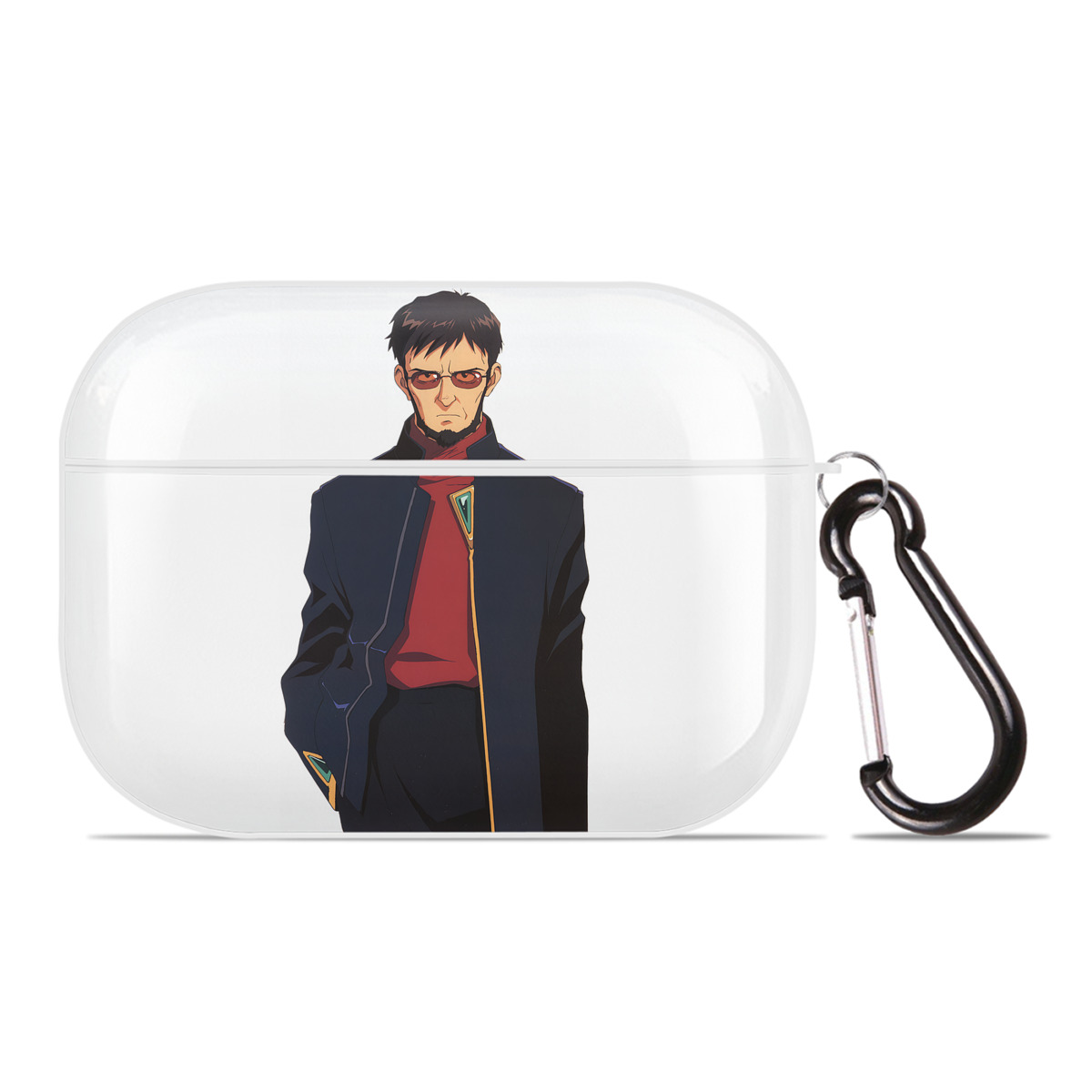 （画像用） EVA 新世紀エヴァンゲリオン 【AirPods Pro用】ハードシェル保護ケース 耐衝撃・防指紋・カラビナ付き商品仕様