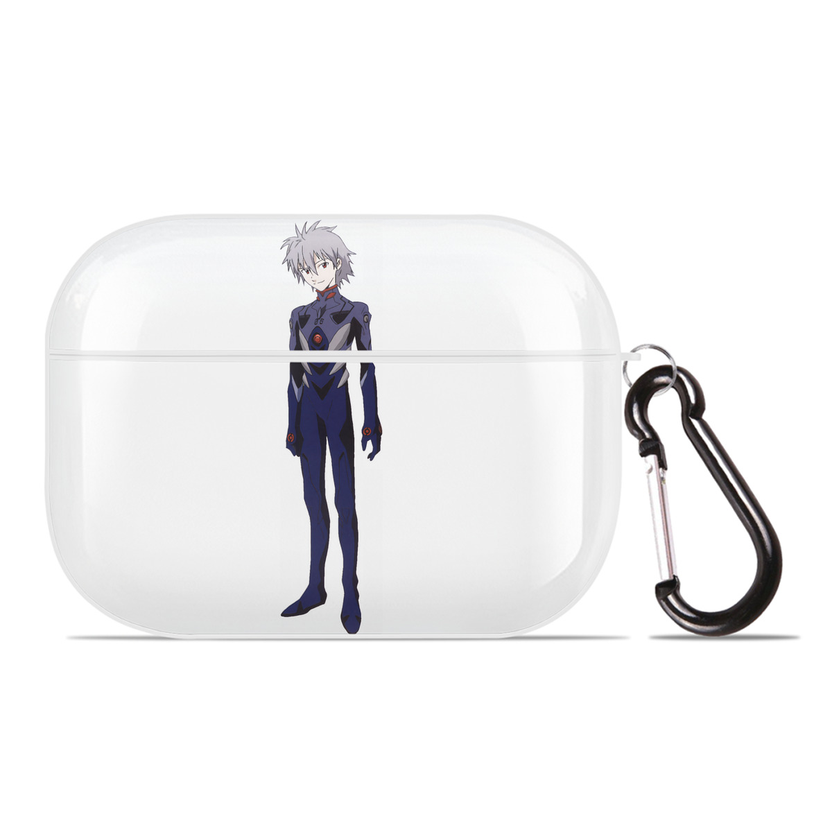 （画像用） EVA 新世紀エヴァンゲリオン 【AirPods Pro用】ハードシェル保護ケース 耐衝撃・防指紋・カラビナ付き商品仕様