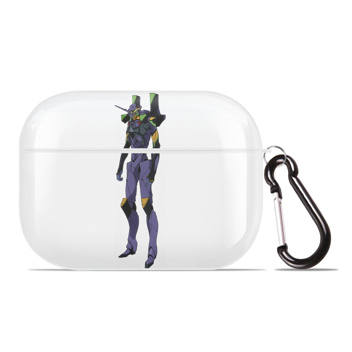 （画像用） EVA 新世紀エヴァンゲリオン 【AirPods Pro用】ハードシェル保護ケース 耐衝撃・防指紋・カラビナ付き商品仕様