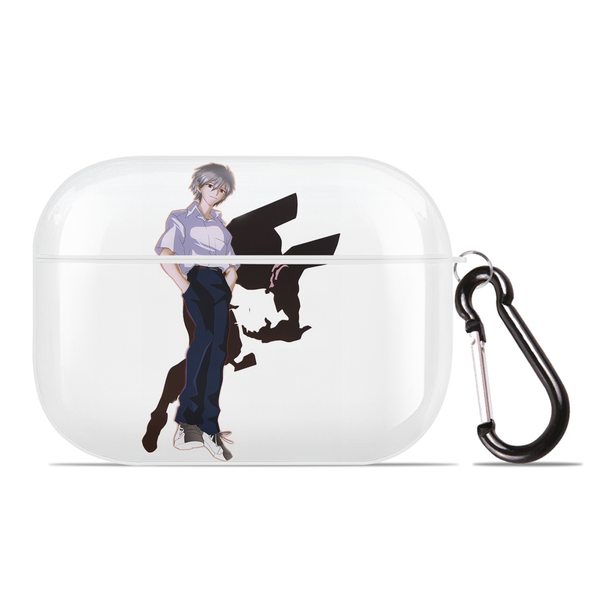 （画像用） EVA 新世紀エヴァンゲリオン 【AirPods Pro用】ハードシェル保護ケース 耐衝撃・防指紋・カラビナ付き商品仕様