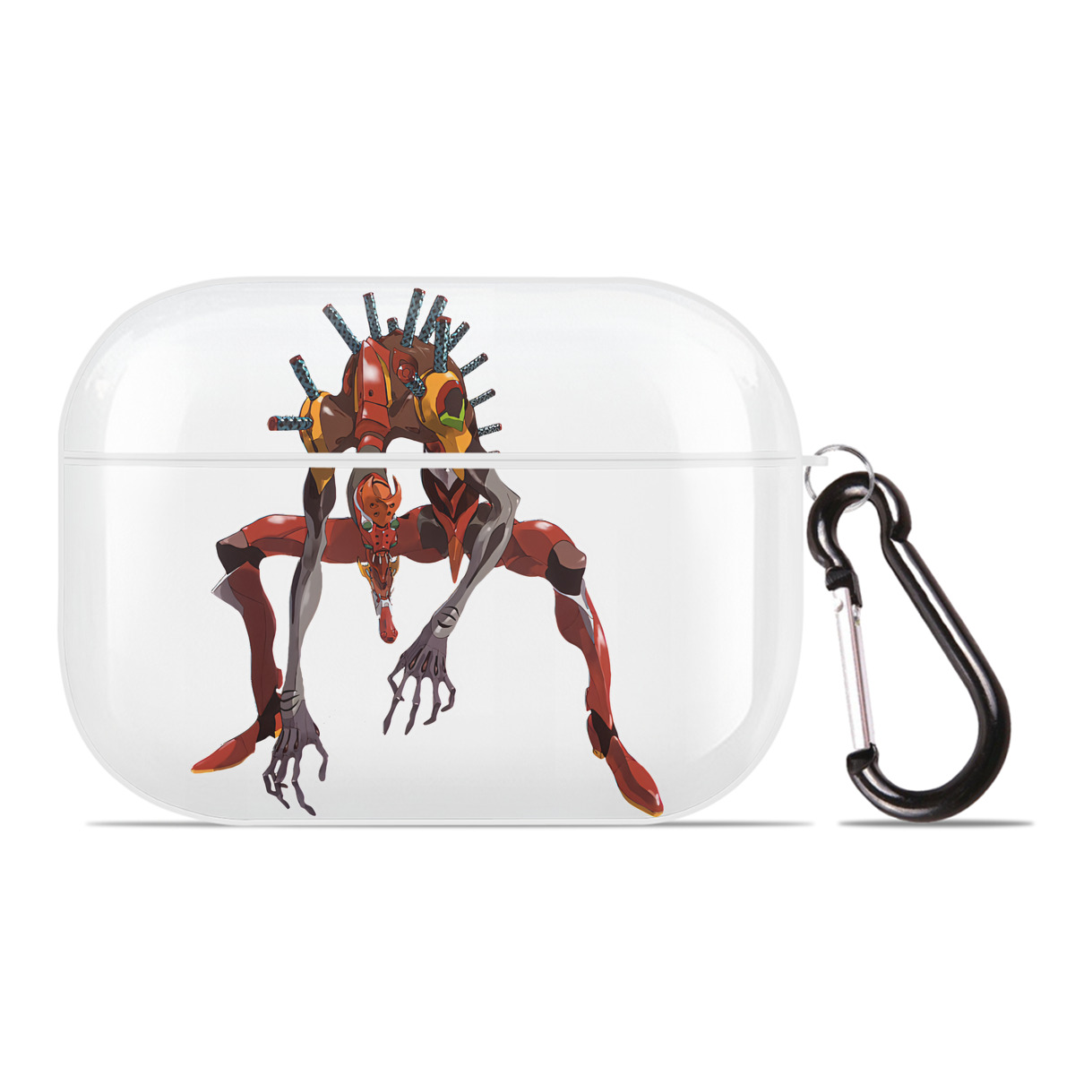（画像用） EVA 新世紀エヴァンゲリオン 【AirPods Pro用】ハードシェル保護ケース 耐衝撃・防指紋・カラビナ付き商品仕様