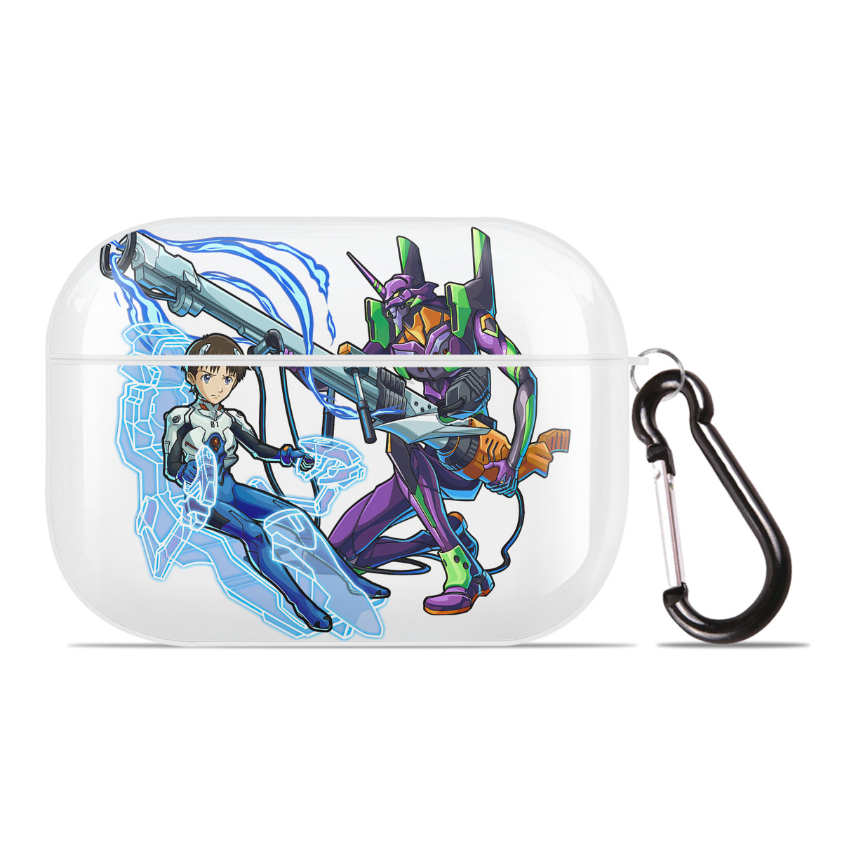 （画像用） EVA 新世紀エヴァンゲリオン 【AirPods Pro用】ハードシェル保護ケース 耐衝撃・防指紋・カラビナ付き商品仕様