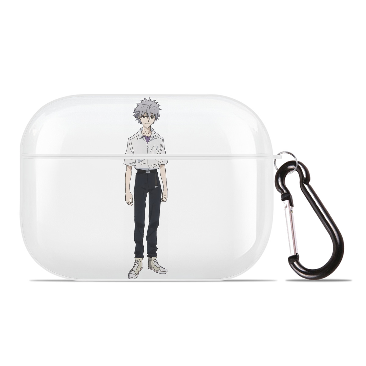 （画像用） EVA 新世紀エヴァンゲリオン 【AirPods Pro用】ハードシェル保護ケース 耐衝撃・防指紋・カラビナ付き商品仕様