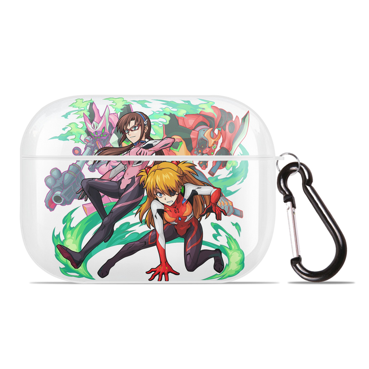 （画像用） EVA 新世紀エヴァンゲリオン 【AirPods Pro用】ハードシェル保護ケース 耐衝撃・防指紋・カラビナ付き商品仕様