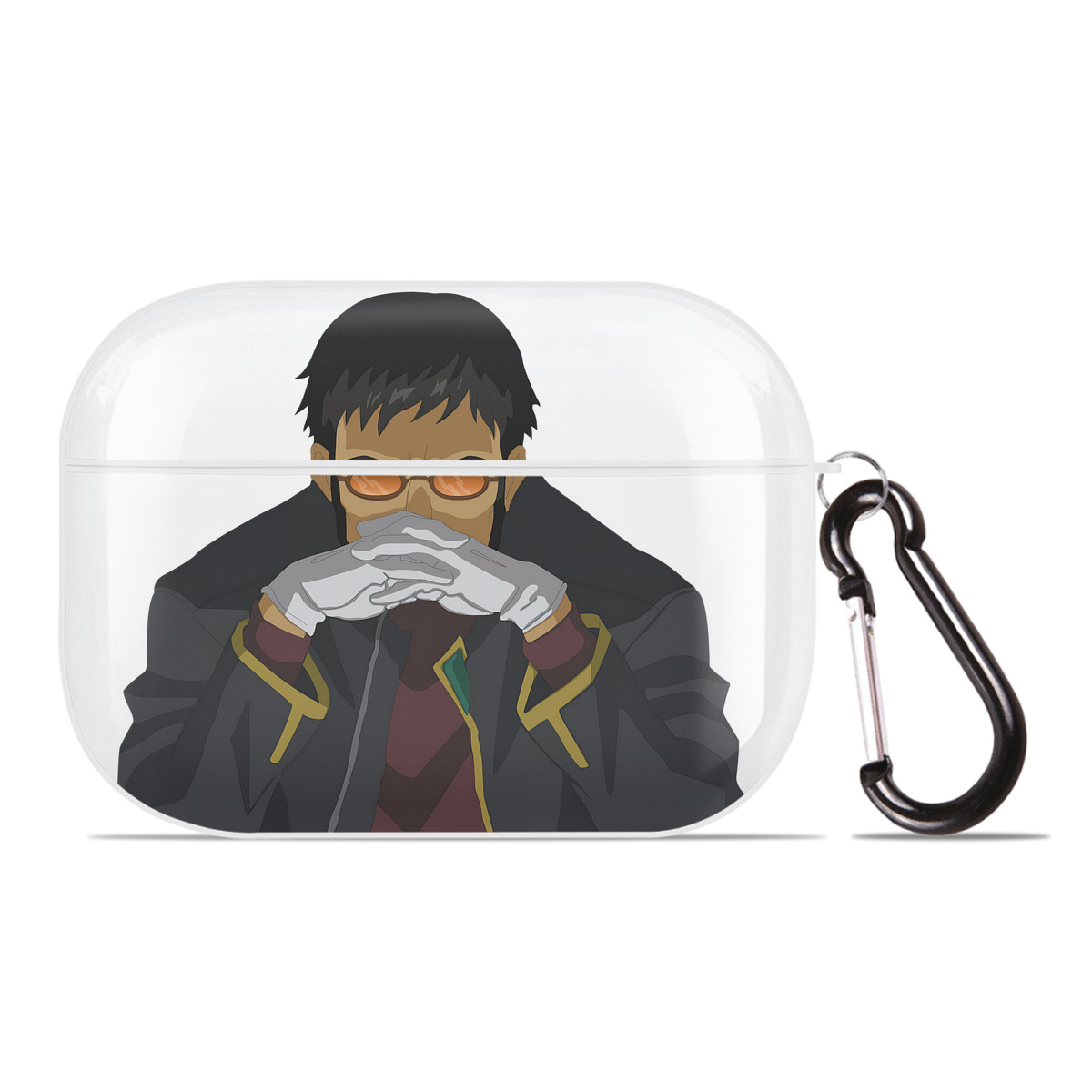 （画像用） EVA 新世紀エヴァンゲリオン 【AirPods Pro用】ハードシェル保護ケース 耐衝撃・防指紋・カラビナ付き商品仕様