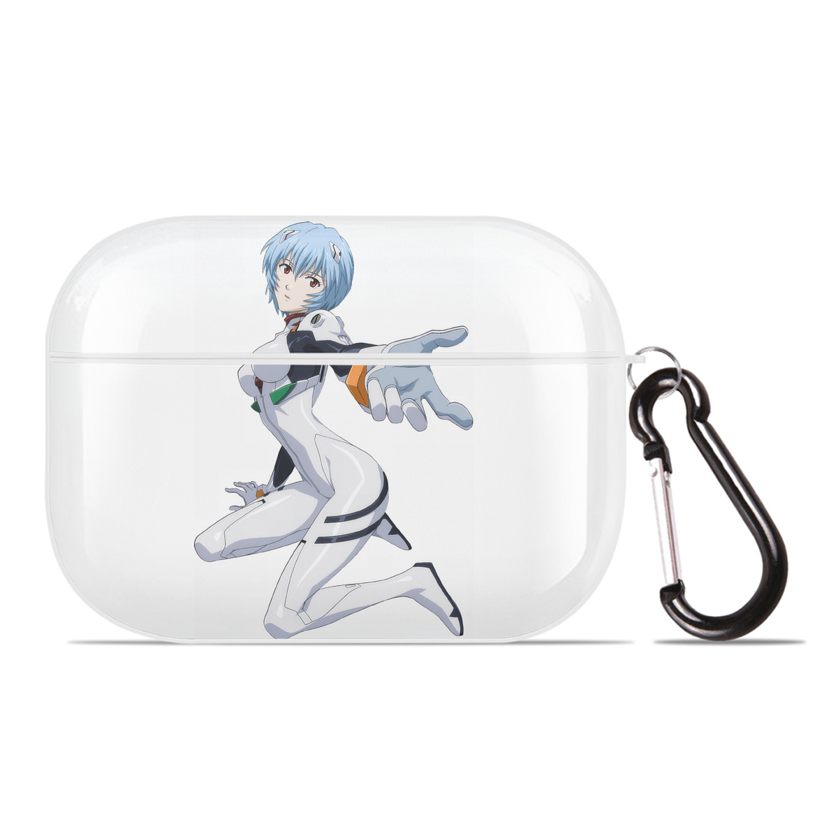 （画像用） EVA 新世紀エヴァンゲリオン 【AirPods Pro用】ハードシェル保護ケース 耐衝撃・防指紋・カラビナ付き商品仕様