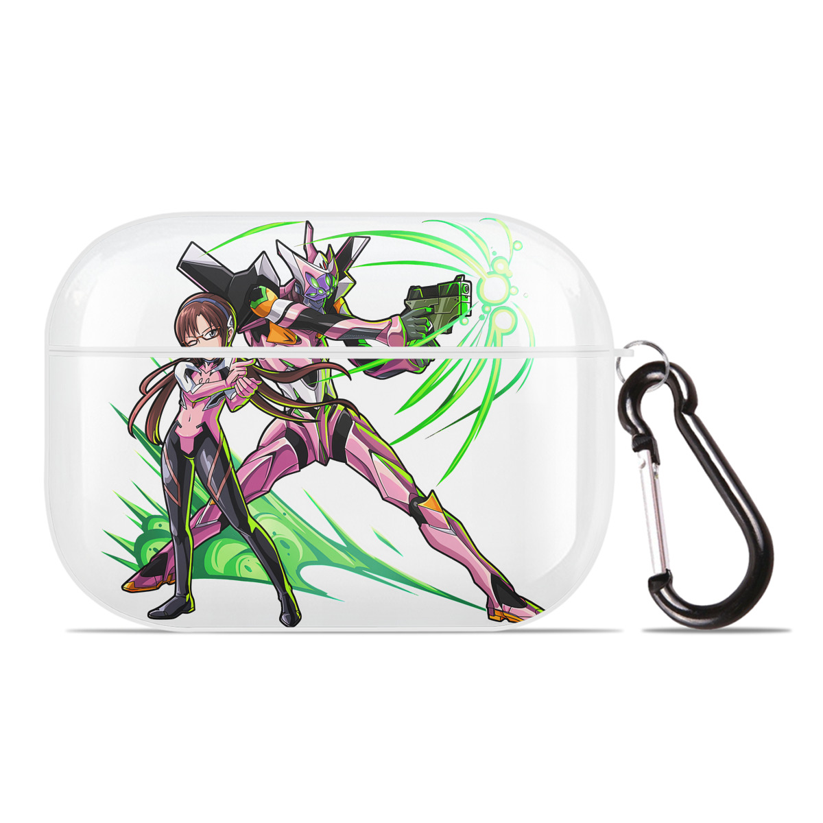 （画像用） EVA 新世紀エヴァンゲリオン 【AirPods Pro用】ハードシェル保護ケース 耐衝撃・防指紋・カラビナ付き商品仕様