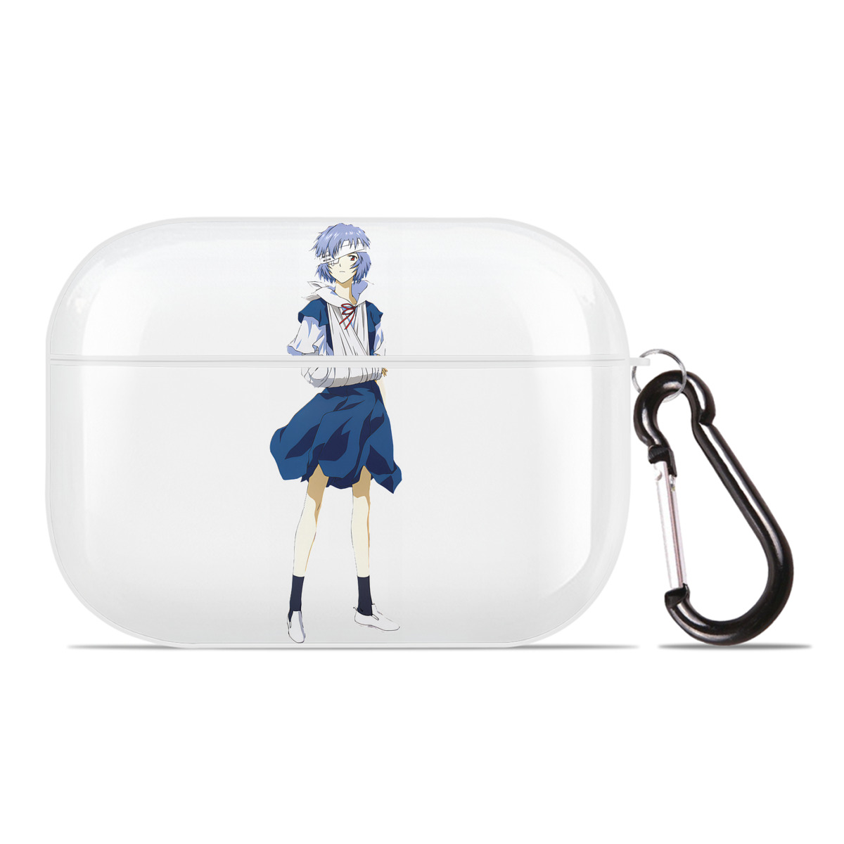 （画像用） EVA 新世紀エヴァンゲリオン 【AirPods Pro用】ハードシェル保護ケース 耐衝撃・防指紋・カラビナ付き商品仕様
