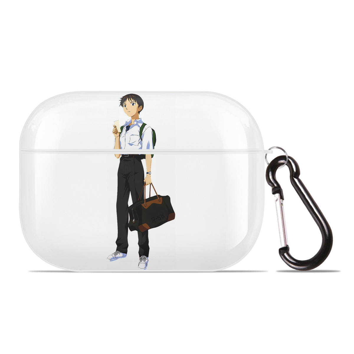 （画像用） EVA 新世紀エヴァンゲリオン 【AirPods Pro用】ハードシェル保護ケース 耐衝撃・防指紋・カラビナ付き商品仕様