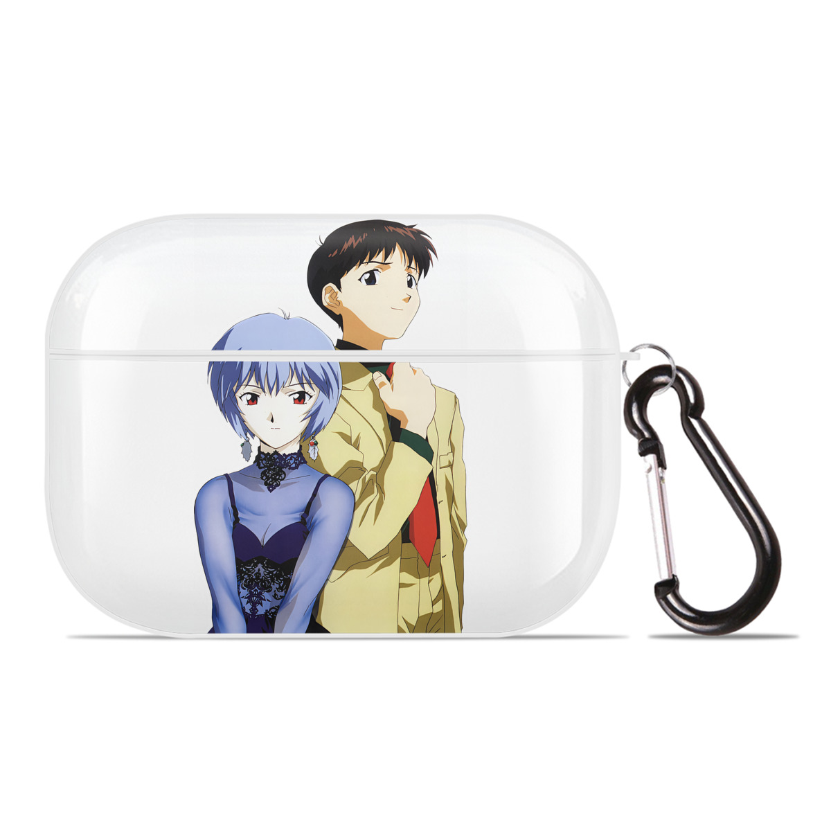 （画像用） EVA 新世紀エヴァンゲリオン 【AirPods Pro用】ハードシェル保護ケース 耐衝撃・防指紋・カラビナ付き商品仕様