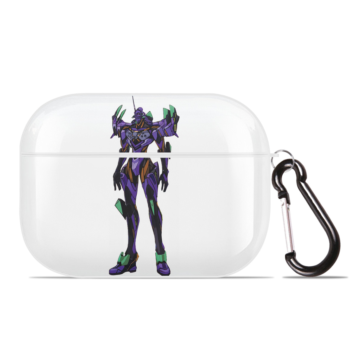 （画像用） EVA 新世紀エヴァンゲリオン 【AirPods Pro用】ハードシェル保護ケース 耐衝撃・防指紋・カラビナ付き商品仕様