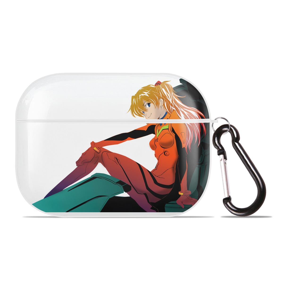 （画像用） EVA 新世紀エヴァンゲリオン 【AirPods Pro用】ハードシェル保護ケース 耐衝撃・防指紋・カラビナ付き商品仕様