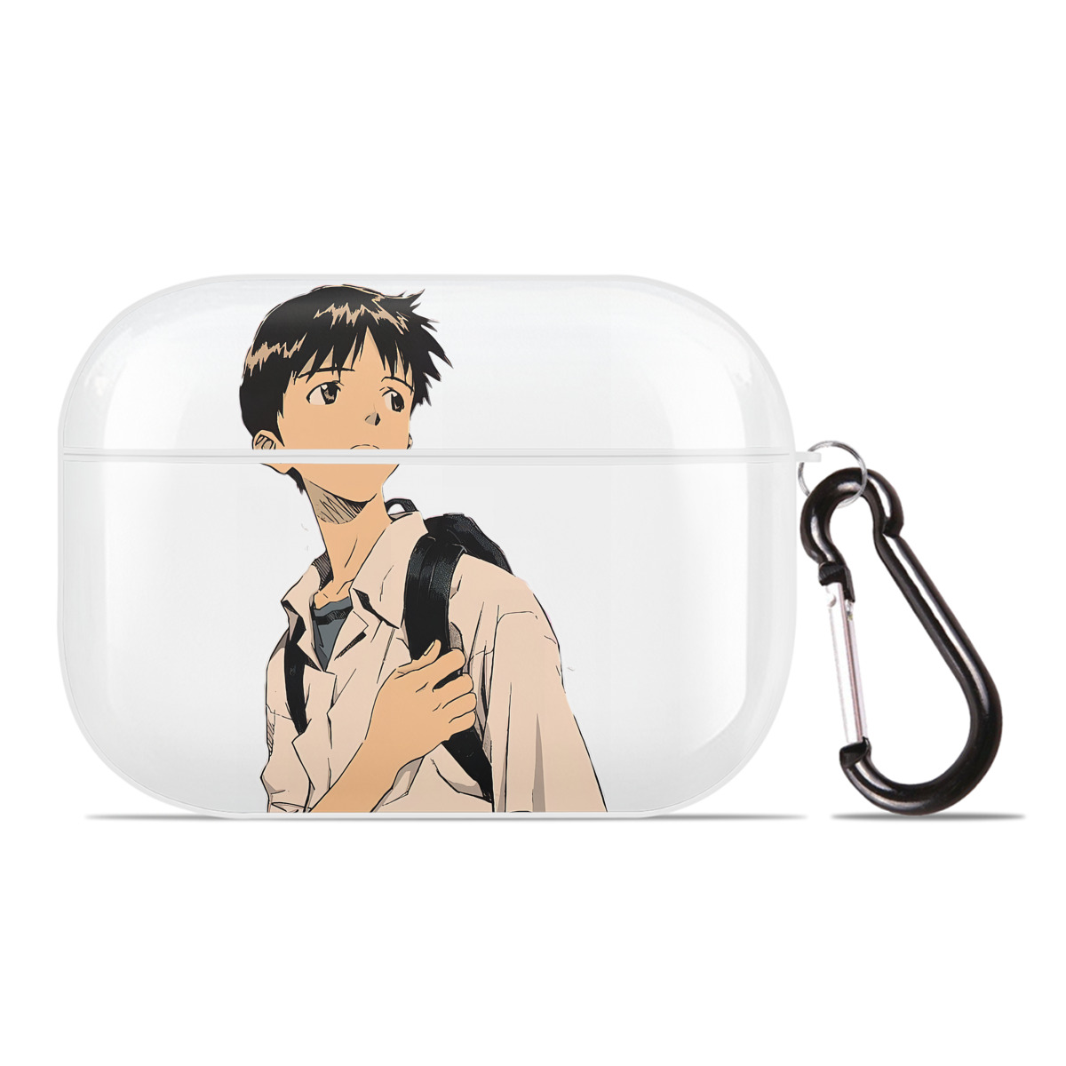 （画像用） EVA 新世紀エヴァンゲリオン 【AirPods Pro用】ハードシェル保護ケース 耐衝撃・防指紋・カラビナ付き商品仕様