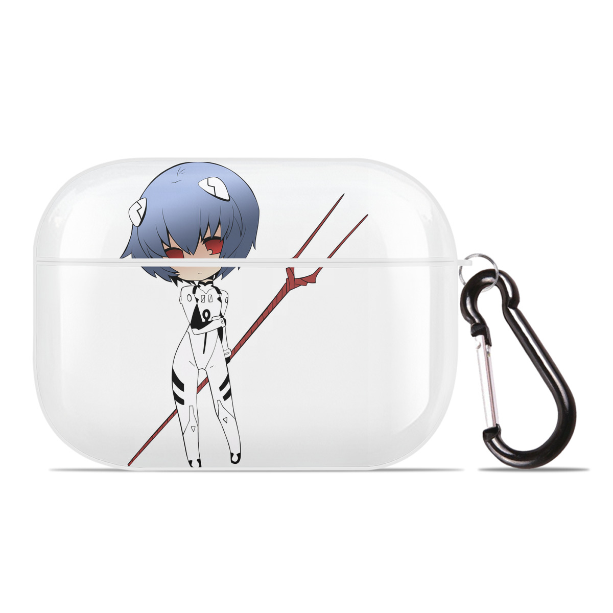 （画像用） EVA 新世紀エヴァンゲリオン 【AirPods Pro用】ハードシェル保護ケース 耐衝撃・防指紋・カラビナ付き商品仕様