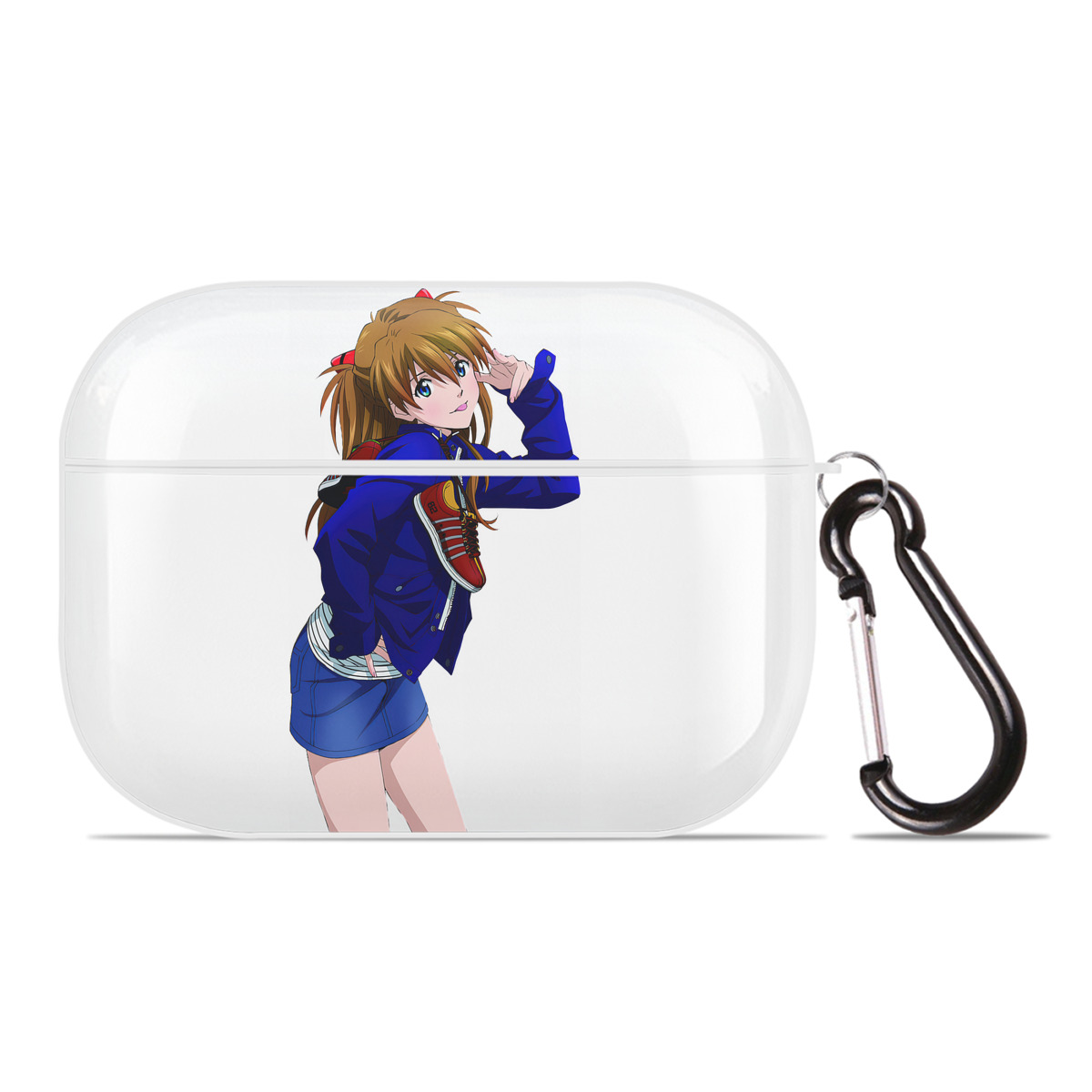 （画像用） EVA 新世紀エヴァンゲリオン 【AirPods Pro用】ハードシェル保護ケース 耐衝撃・防指紋・カラビナ付き商品仕様