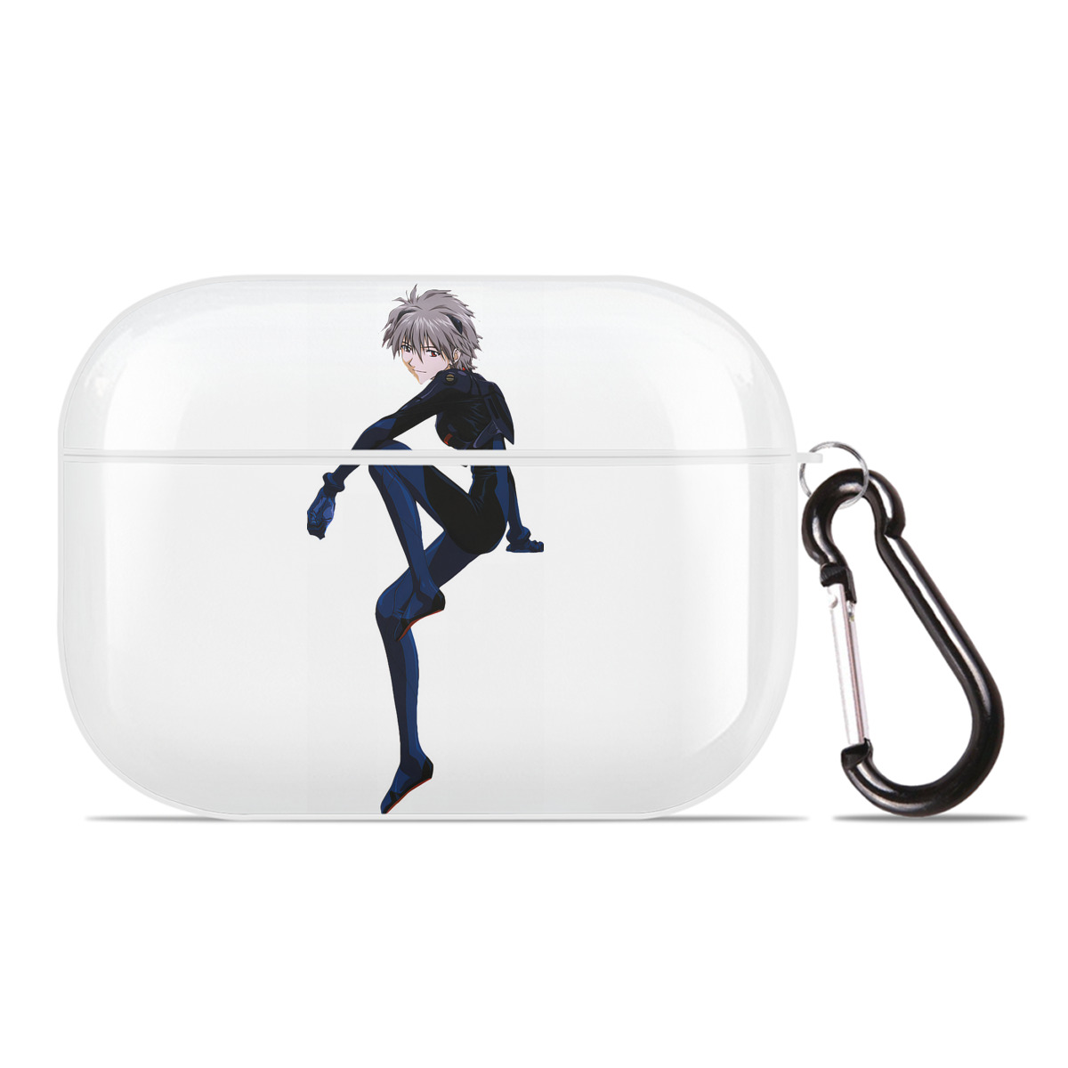 （画像用） EVA 新世紀エヴァンゲリオン 【AirPods Pro用】ハードシェル保護ケース 耐衝撃・防指紋・カラビナ付き商品仕様