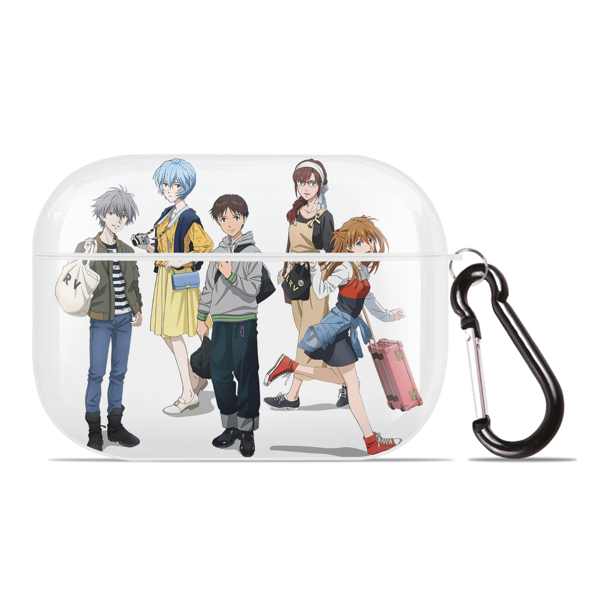 （画像用） EVA 新世紀エヴァンゲリオン 【AirPods Pro用】ハードシェル保護ケース 耐衝撃・防指紋・カラビナ付き商品仕様