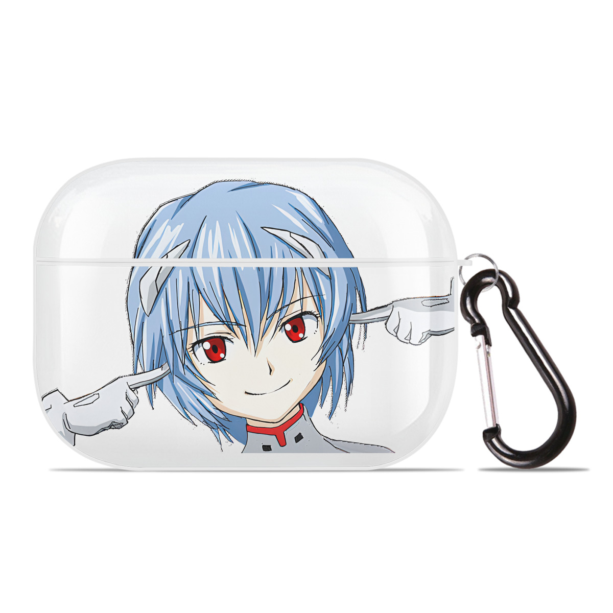 （画像用） EVA 新世紀エヴァンゲリオン 【AirPods Pro用】ハードシェル保護ケース 耐衝撃・防指紋・カラビナ付き商品仕様