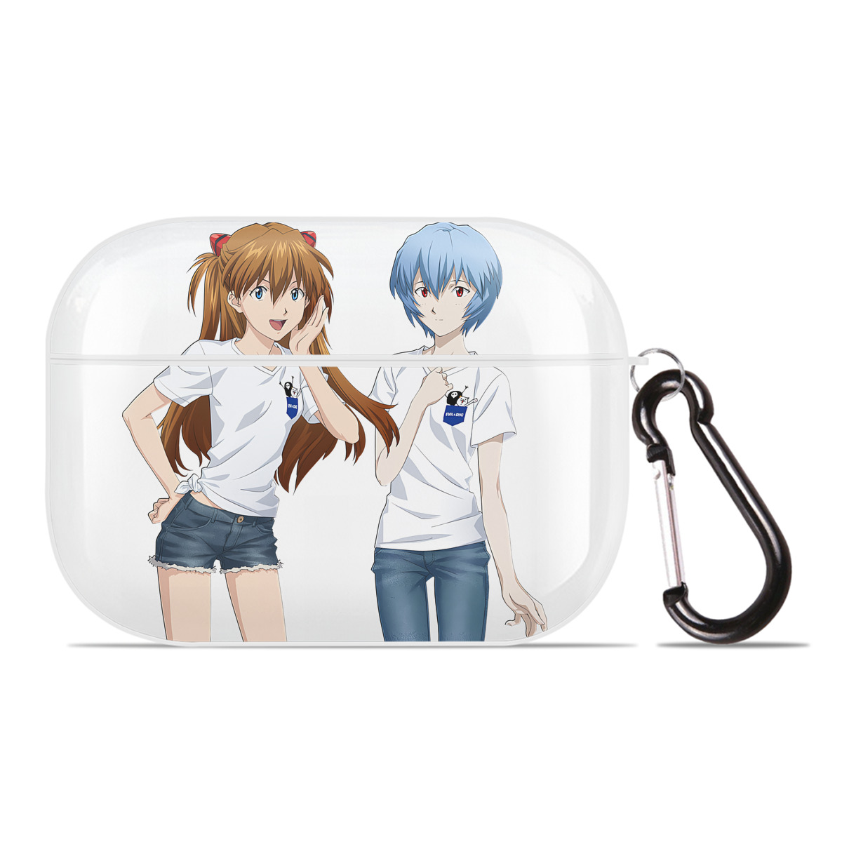 （画像用） EVA 新世紀エヴァンゲリオン 【AirPods Pro用】ハードシェル保護ケース 耐衝撃・防指紋・カラビナ付き商品仕様