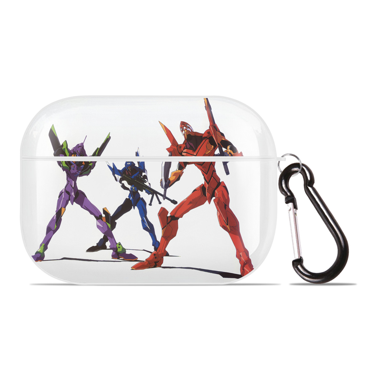 （画像用） EVA 新世紀エヴァンゲリオン 【AirPods Pro用】ハードシェル保護ケース 耐衝撃・防指紋・カラビナ付き商品仕様