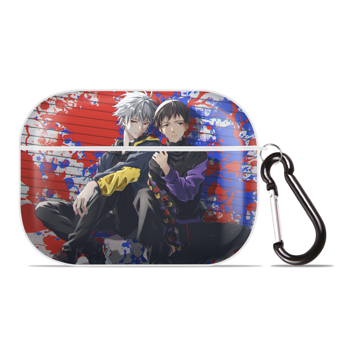 （画像用） EVA 新世紀エヴァンゲリオン 【AirPods Pro用】ハードシェル保護ケース 耐衝撃・防指紋・カラビナ付き商品仕様