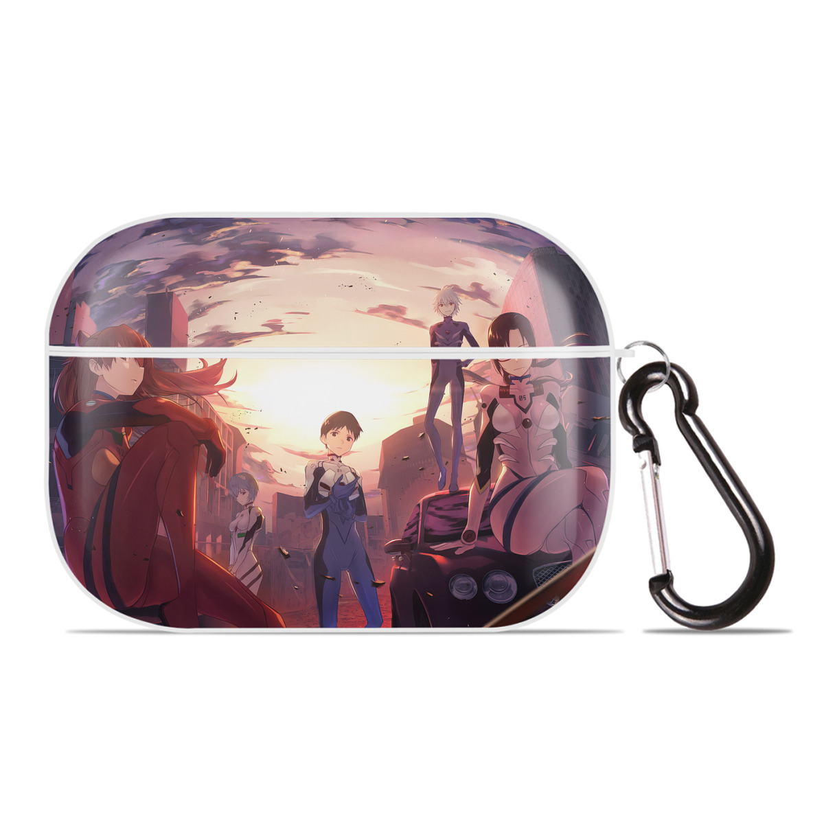 （画像用） EVA 新世紀エヴァンゲリオン 【AirPods Pro用】ハードシェル保護ケース 耐衝撃・防指紋・カラビナ付き商品仕様