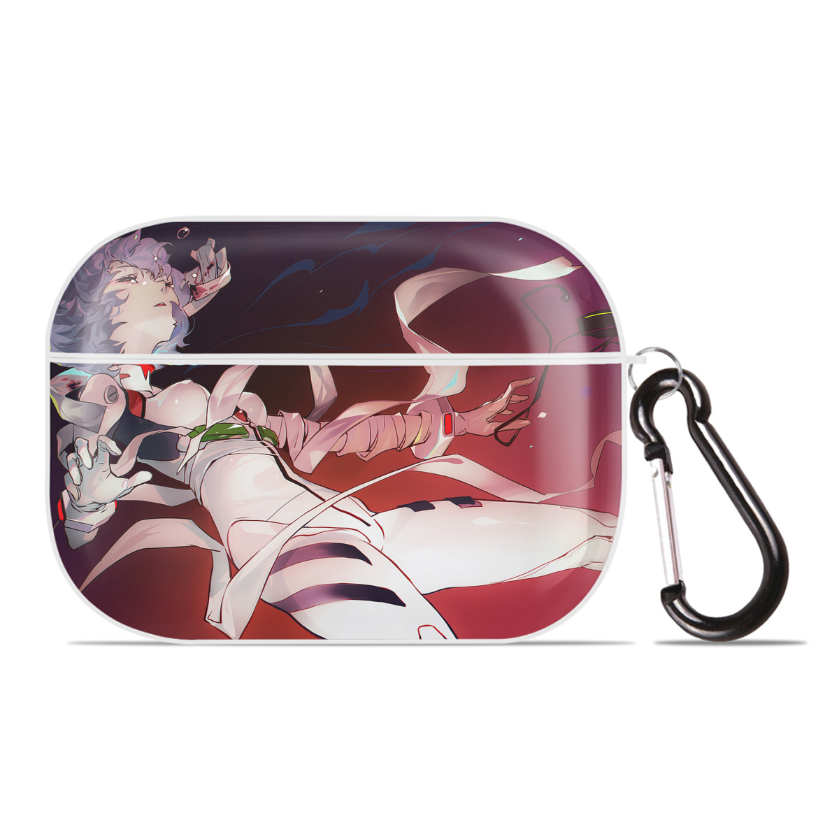 （画像用） EVA 新世紀エヴァンゲリオン 【AirPods Pro用】ハードシェル保護ケース 耐衝撃・防指紋・カラビナ付き商品仕様