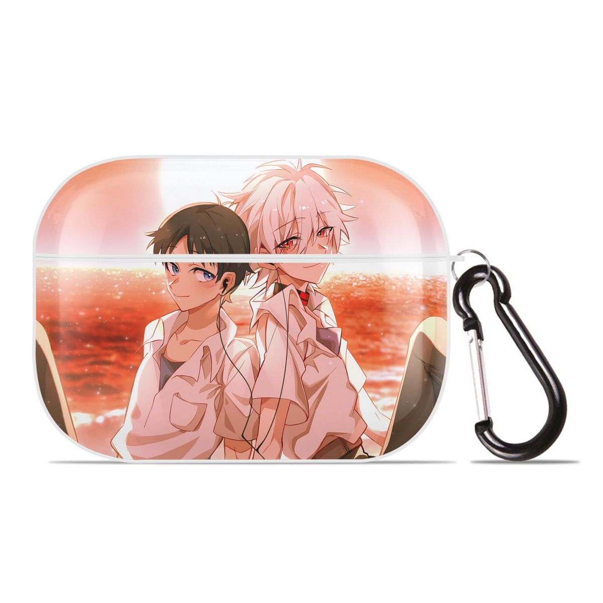 （画像用） EVA 新世紀エヴァンゲリオン 【AirPods Pro用】ハードシェル保護ケース 耐衝撃・防指紋・カラビナ付き商品仕様