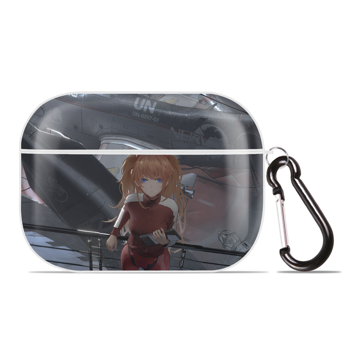 （画像用） EVA 新世紀エヴァンゲリオン 【AirPods Pro用】ハードシェル保護ケース 耐衝撃・防指紋・カラビナ付き商品仕様