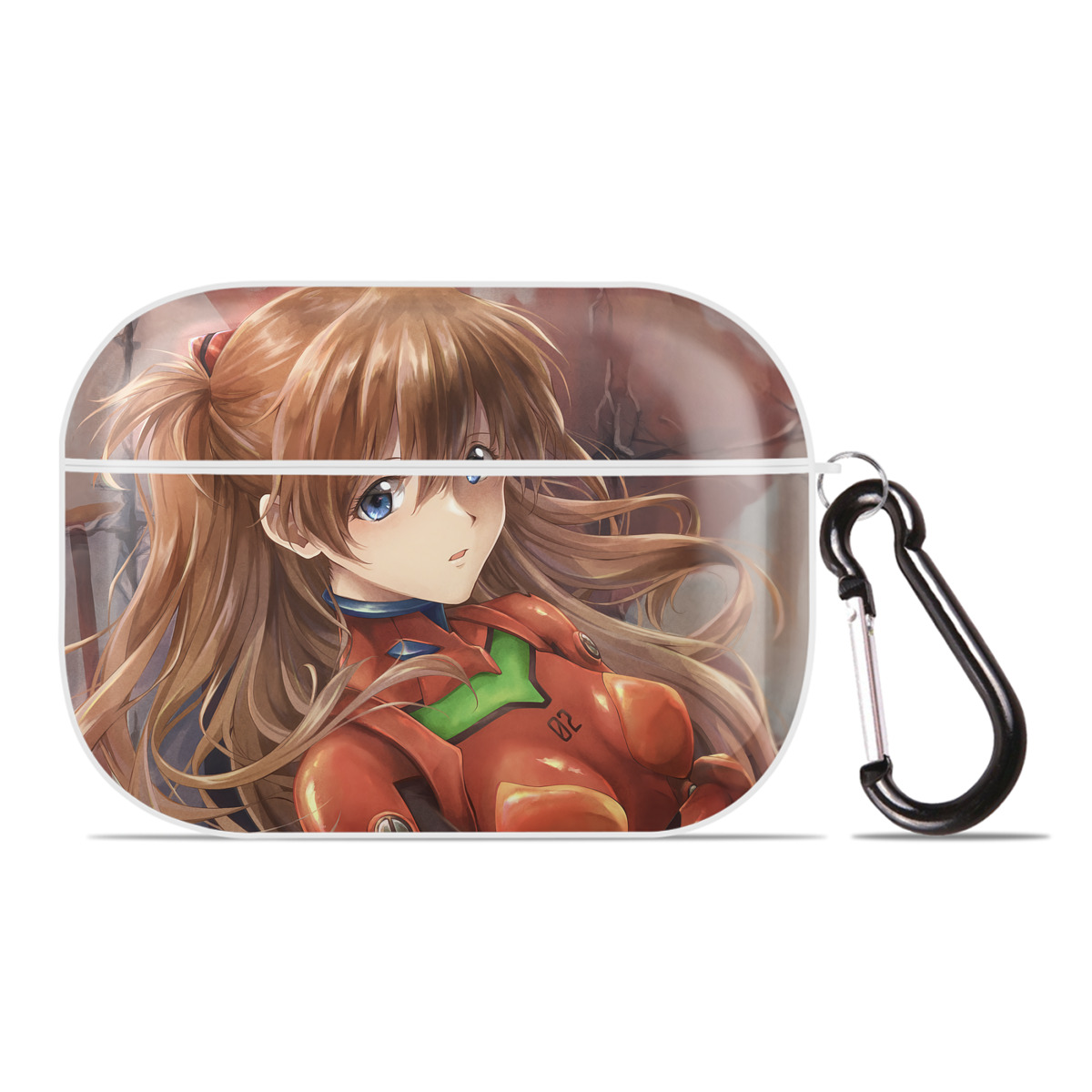 （画像用） EVA 新世紀エヴァンゲリオン 【AirPods Pro用】ハードシェル保護ケース 耐衝撃・防指紋・カラビナ付き商品仕様