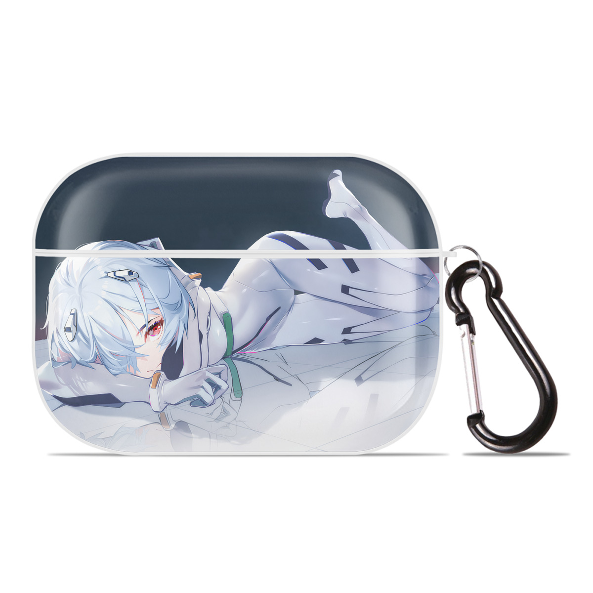 （画像用） EVA 新世紀エヴァンゲリオン 【AirPods Pro用】ハードシェル保護ケース 耐衝撃・防指紋・カラビナ付き商品仕様