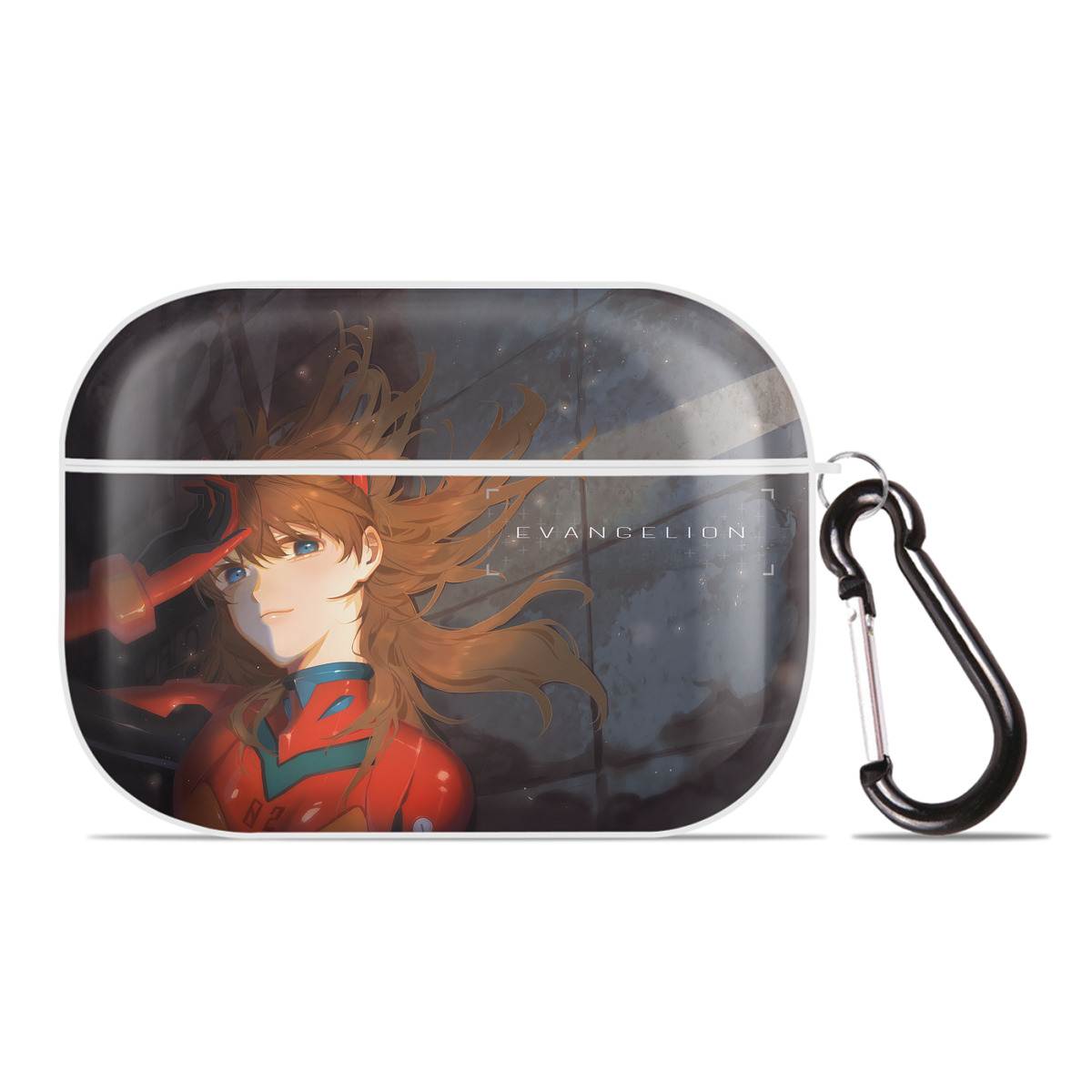 （画像用） EVA 新世紀エヴァンゲリオン 【AirPods Pro用】ハードシェル保護ケース 耐衝撃・防指紋・カラビナ付き商品仕様